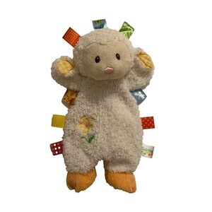 Taggies Sherbet Lamb Lovey Plush Bean Bag Mary Meyer Signature Collection